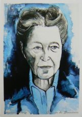 15 Card Simone de Beauvoir