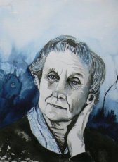 Aquarel Astrid Lindgren