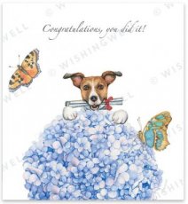 Congratulations, You Did It / Dog & Flowers